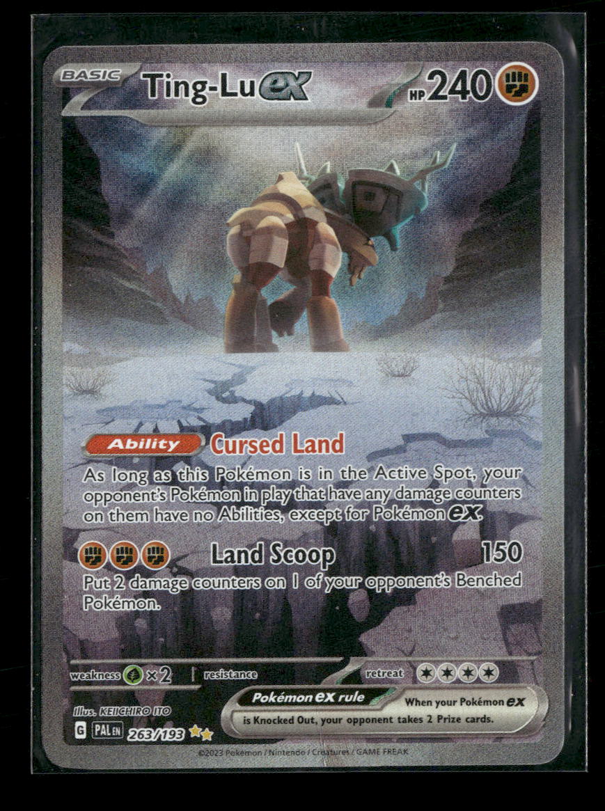 SV02: Paldea Evolved Ting-Lu ex #263/193