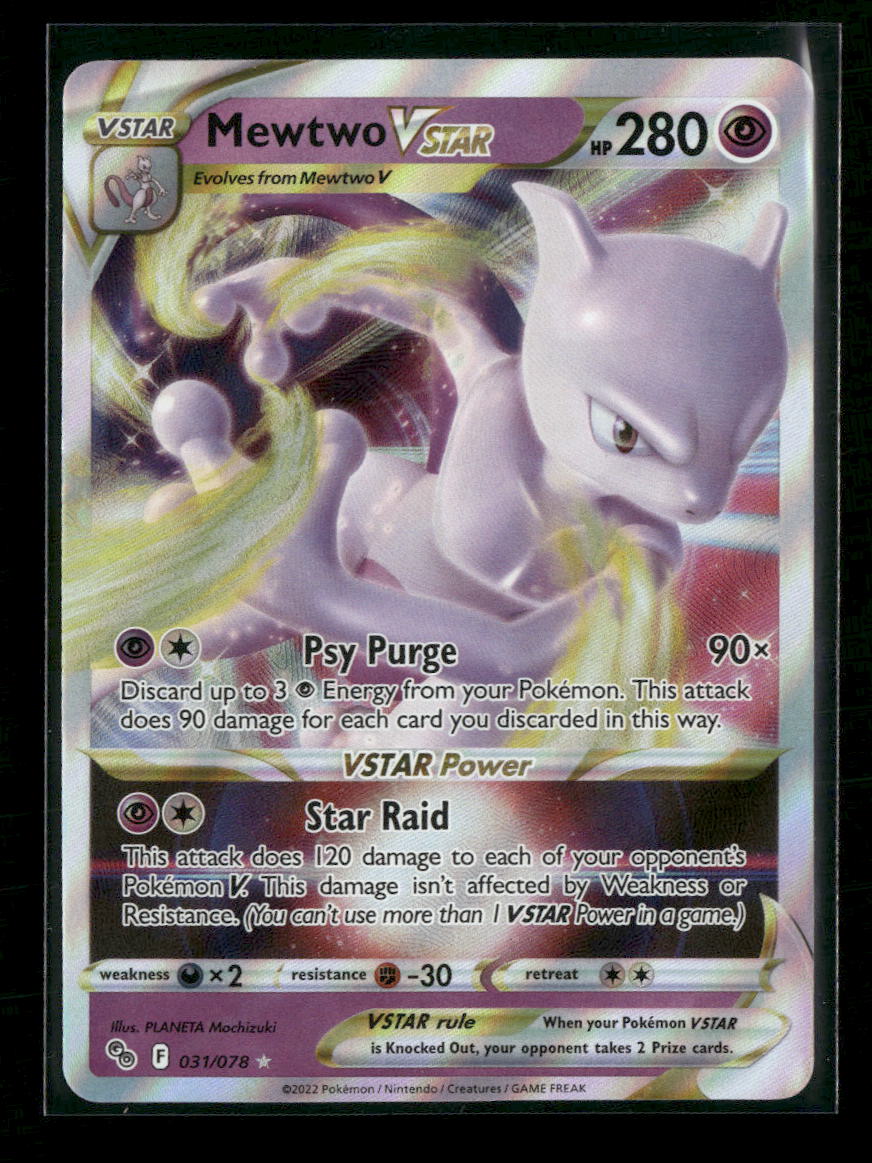 Pokemon GO Mewtwo VSTAR #031/078
