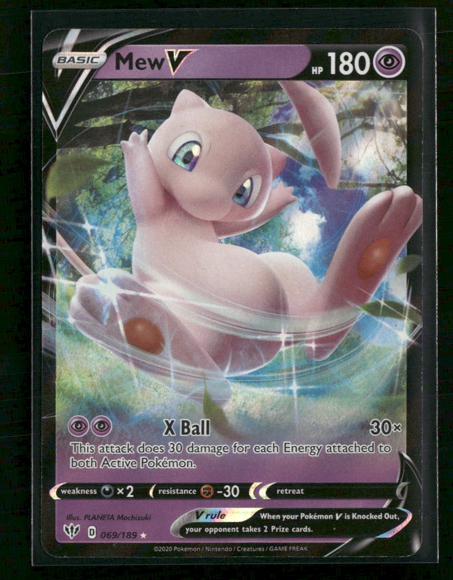 SWSH03: Darkness Ablaze Mew V #069/189