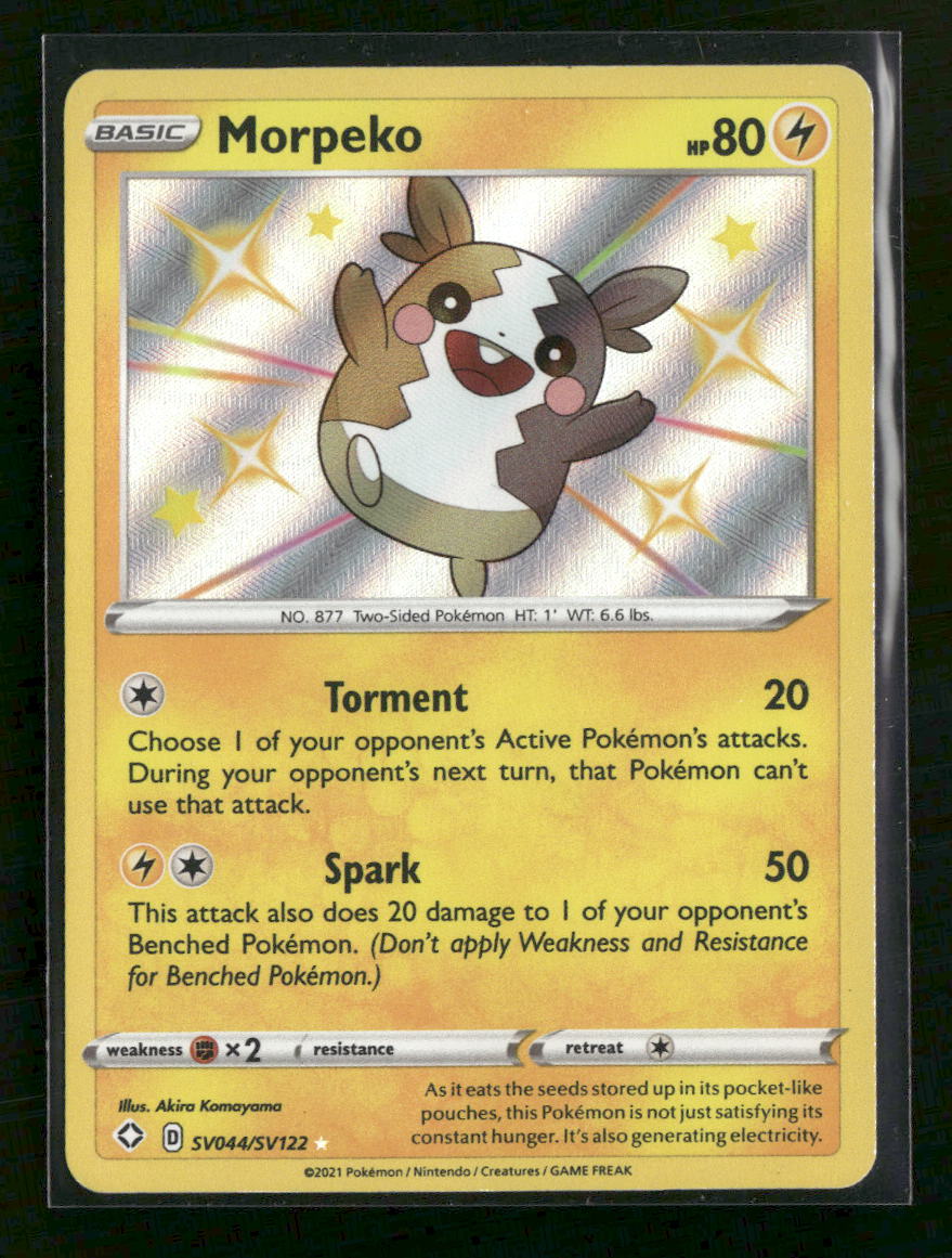 Shining Fates: Shiny Vault Morpeko #SV044/SV122