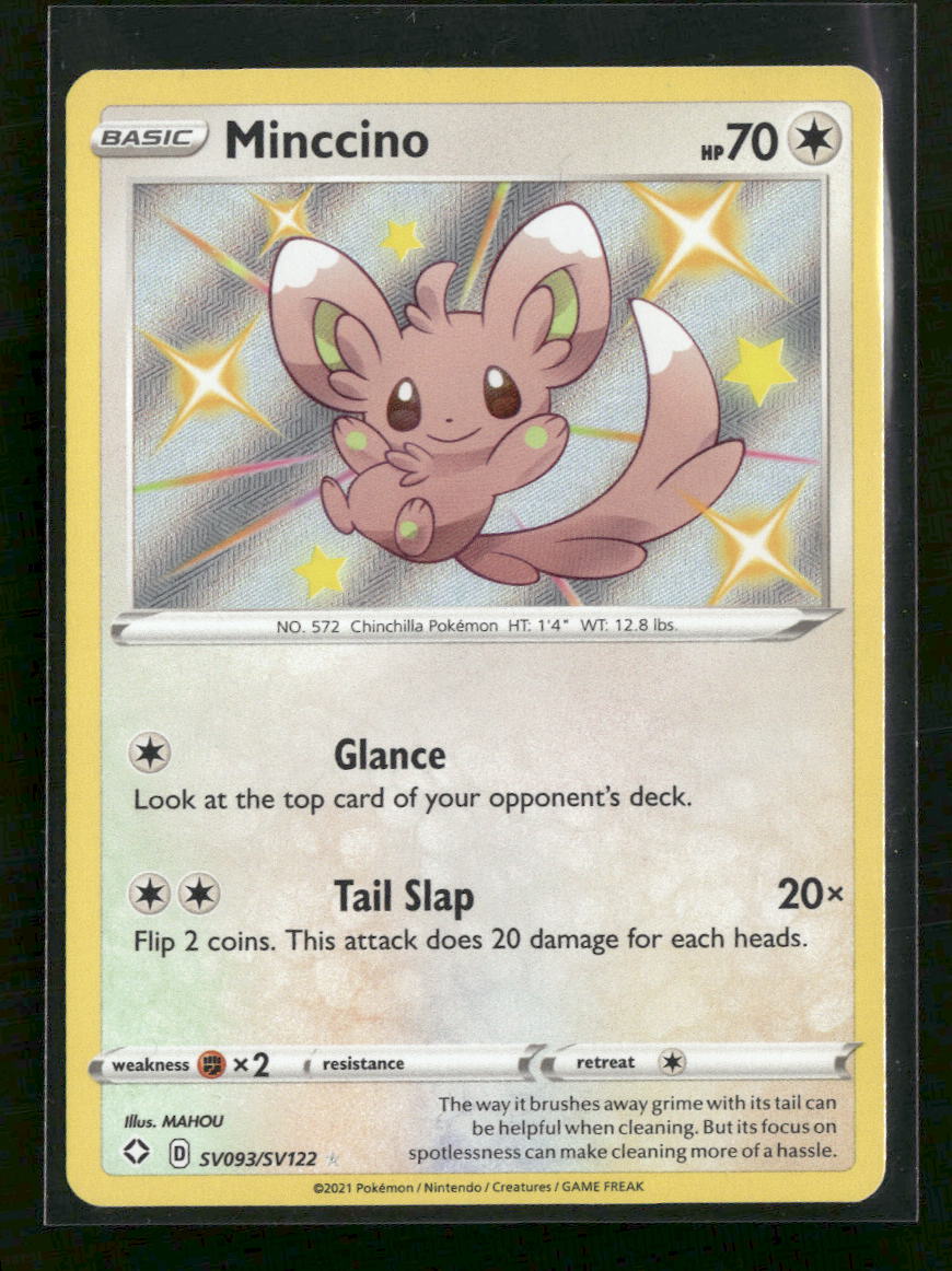 Shining Fates: Shiny Vault Minccino #SV093/SV122