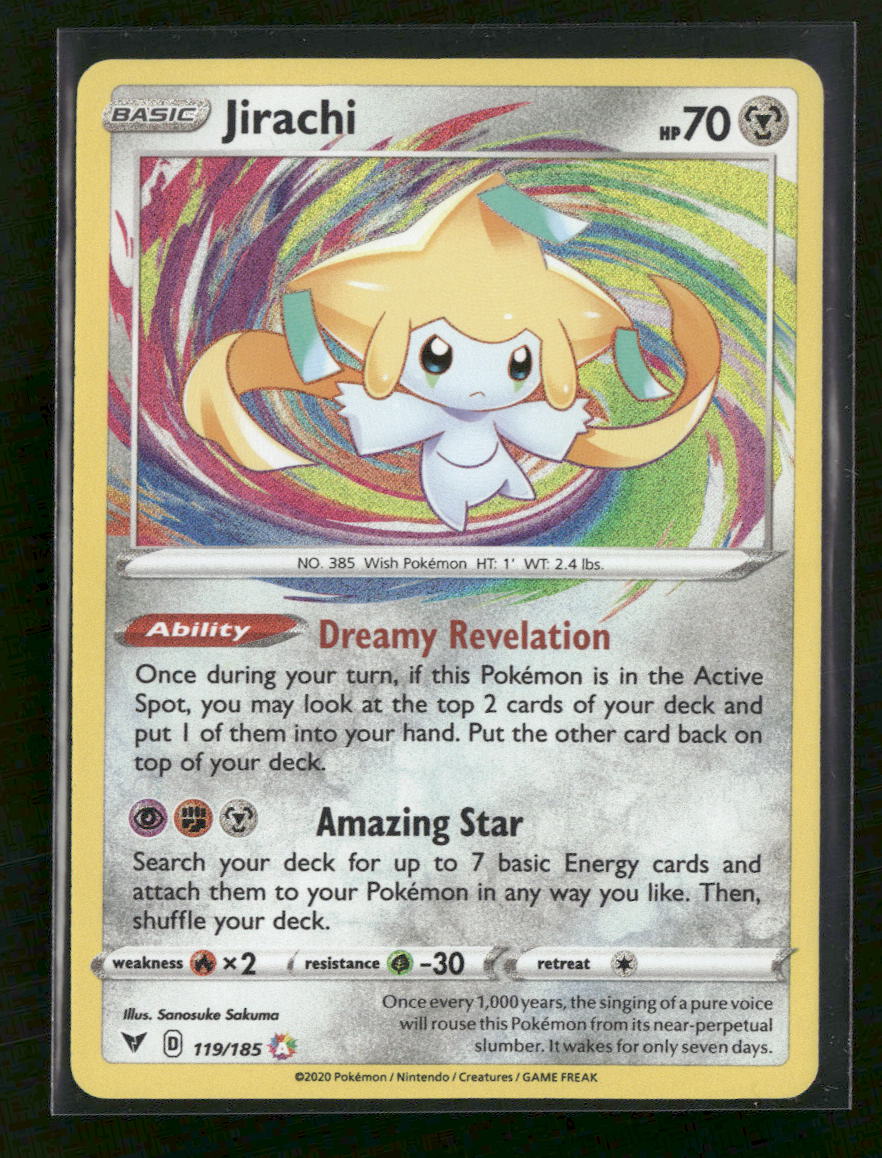 SWSH04: Vivid Voltage Jirachi #119/185