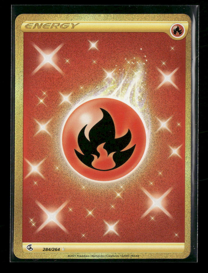 SWSH08: Fusion Strike Fire Energy (Secret) #284/264