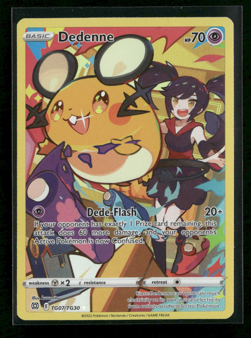 SWSH09: Brilliant Stars Trainer Gallery Dedenne #TG07/TG30
