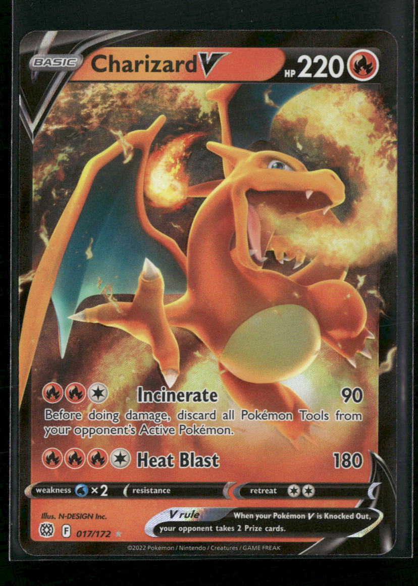 SWSH09: Brilliant Stars Charizard V #017/172