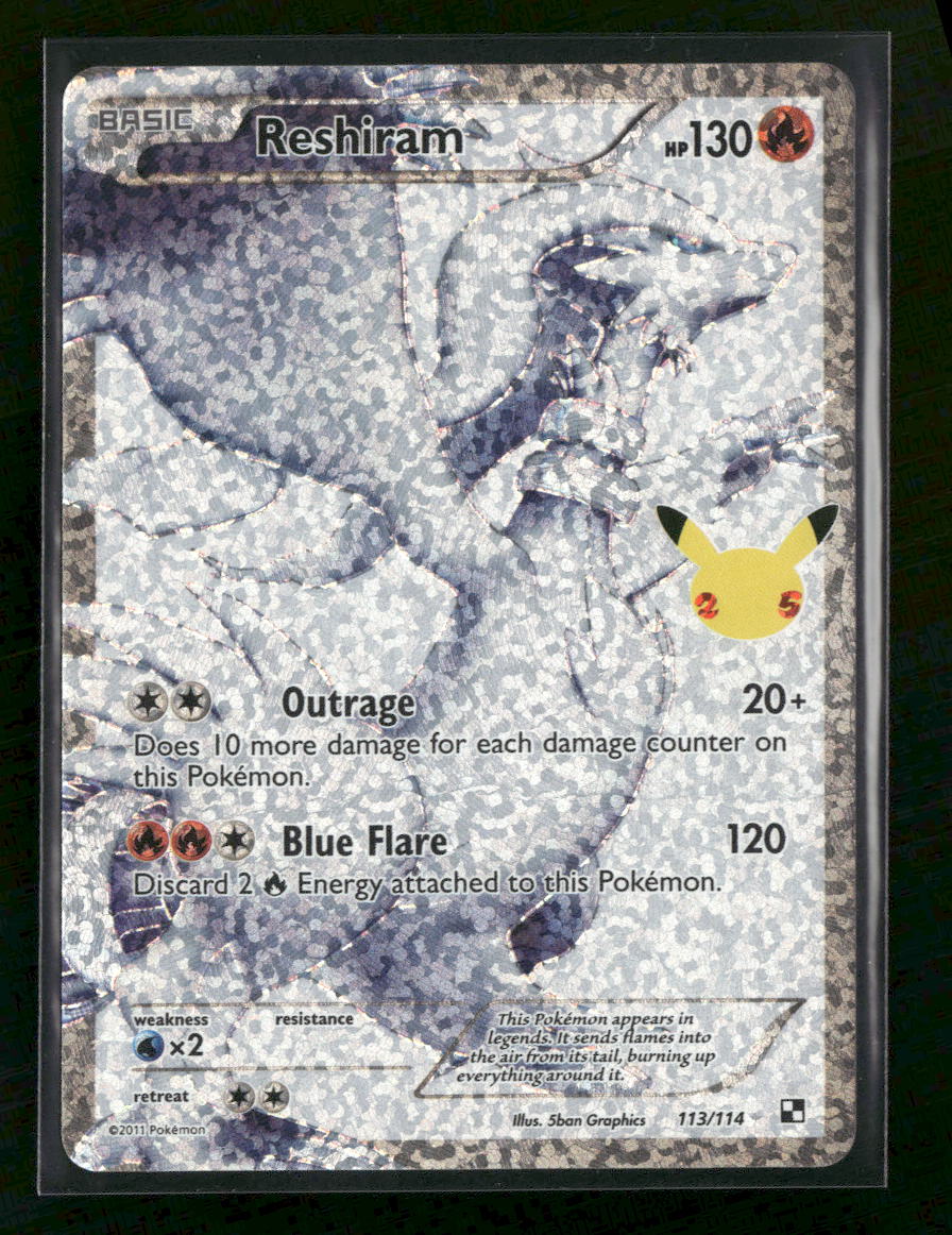 Celebrations: Classic Collection Reshiram #113/114