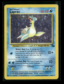 Fossil Lapras (10) Unlimited #10/62