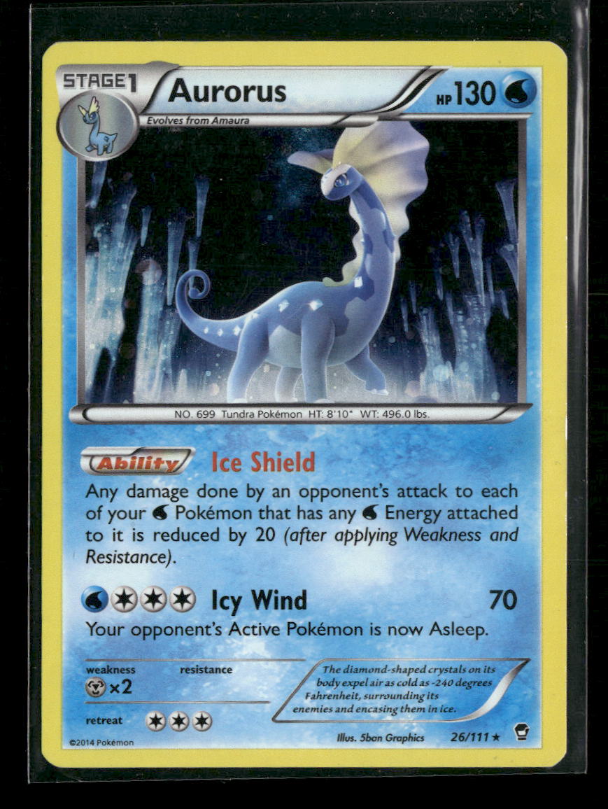 Miscellaneous Cards & Products Aurorus (Cosmo Holo) #026/111