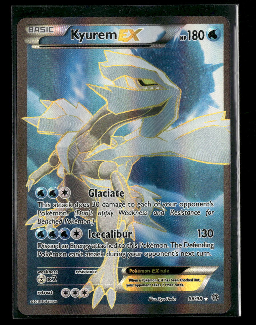 XY - Ancient Origins Kyurem EX (86 Full Art) #86/98