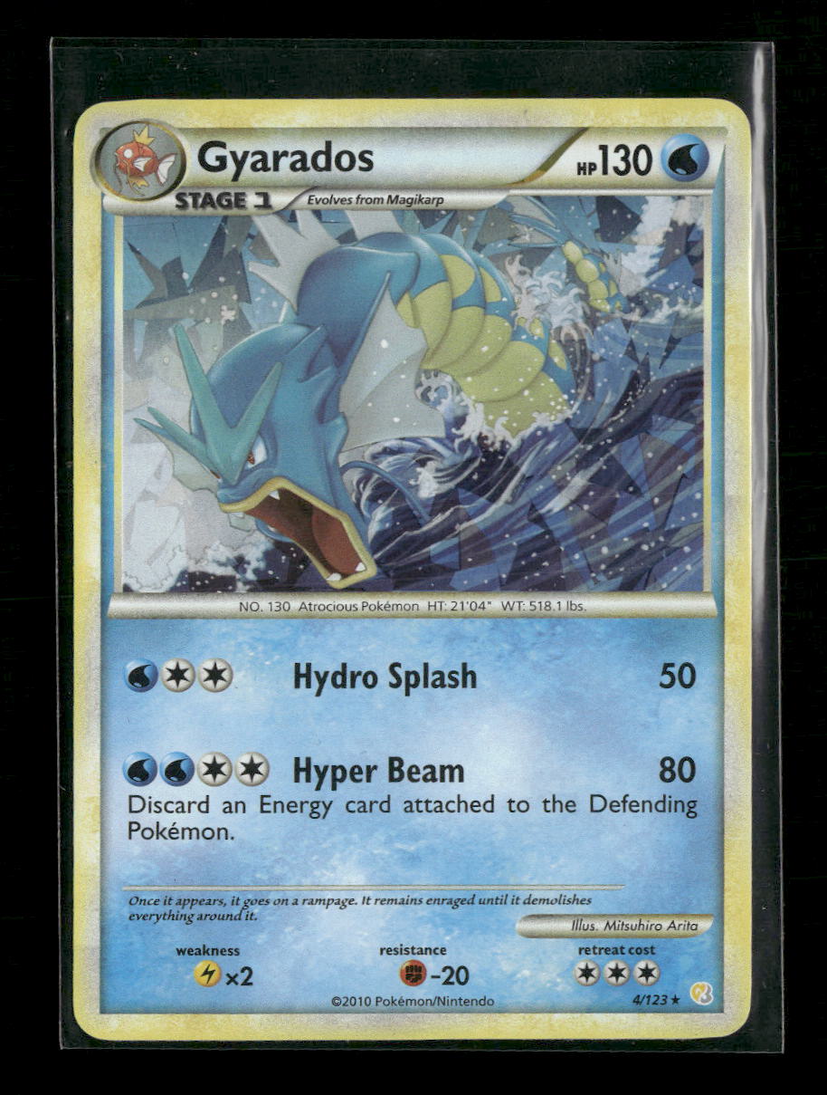 Miscellaneous Cards & Products Gyarados (Cracked Ice Holo) #004/123