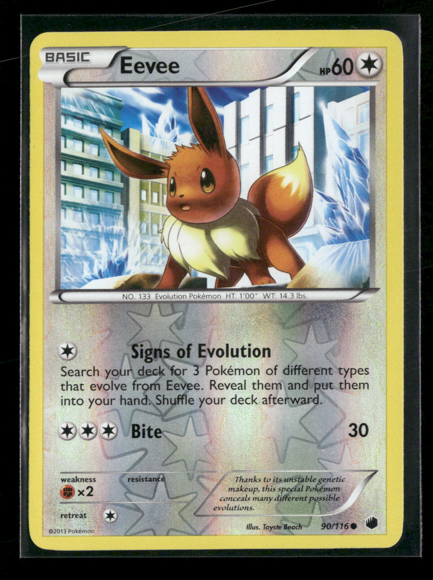 Plasma Freeze Eevee (90) Reverse Holo #90/116