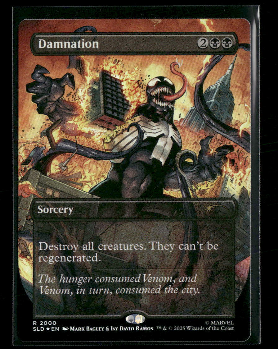 Secret Lair Drop Series Damnation (2000) (Rainbow Foil) #2000