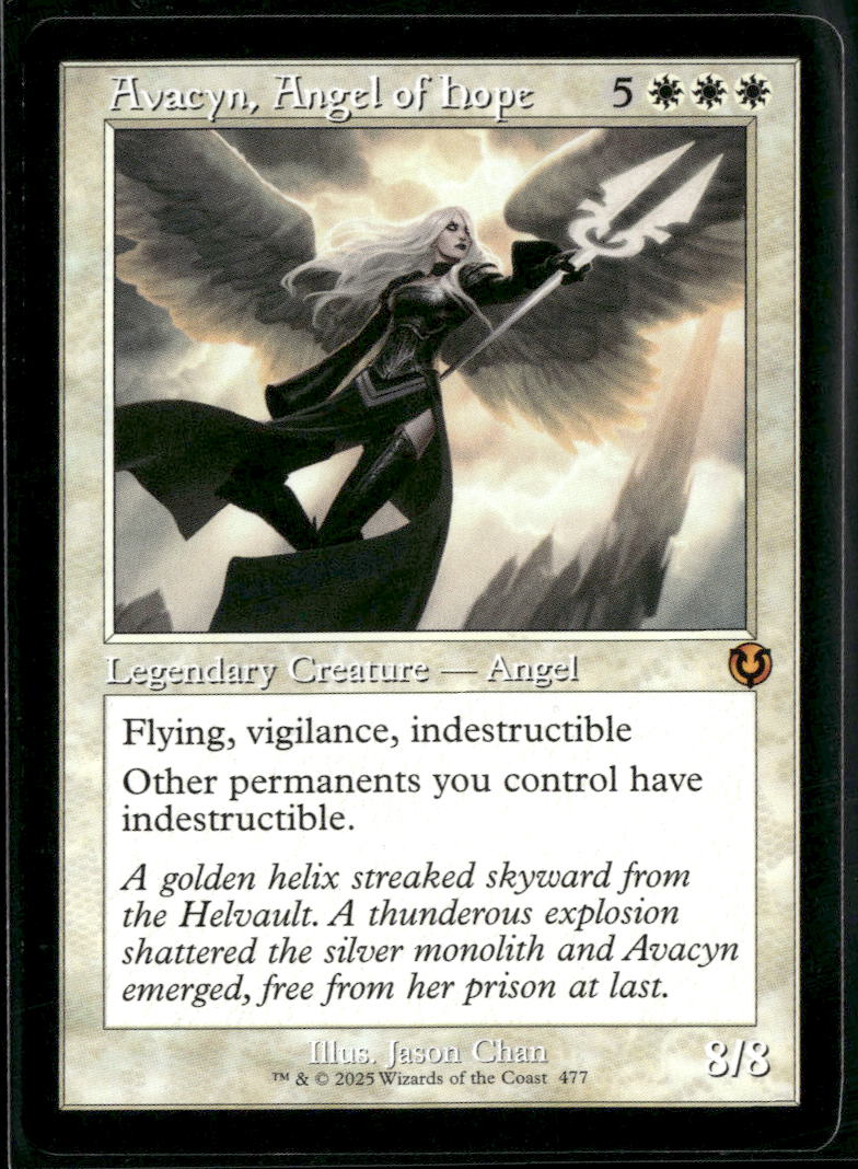Innistrad Remastered Avacyn, Angel of Hope (Retro Frame) #477