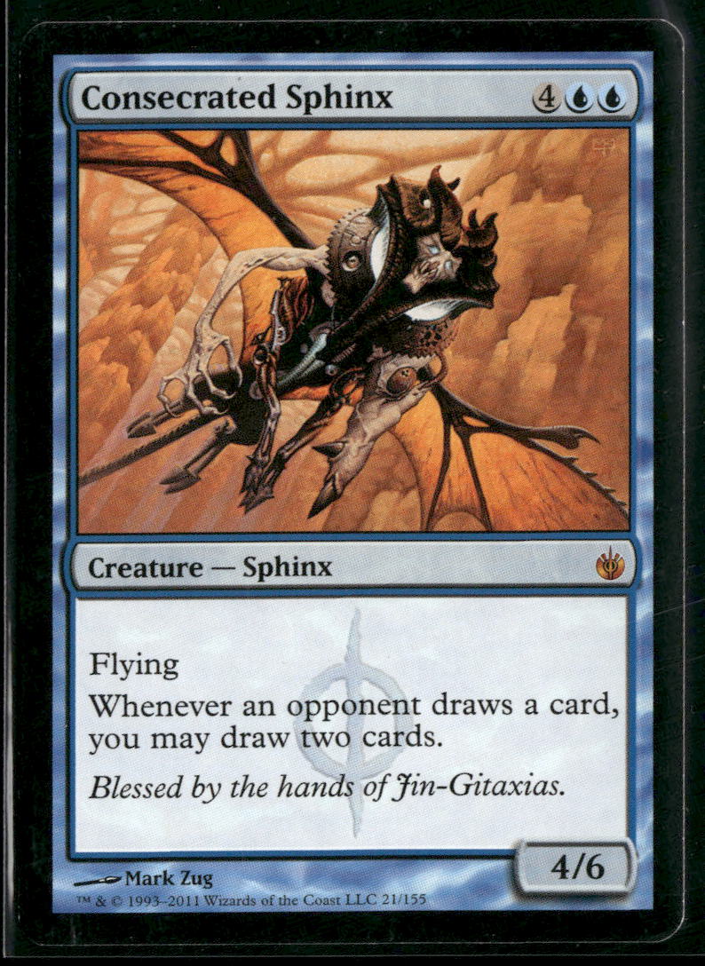 Mirrodin Besieged Consecrated Sphinx #21