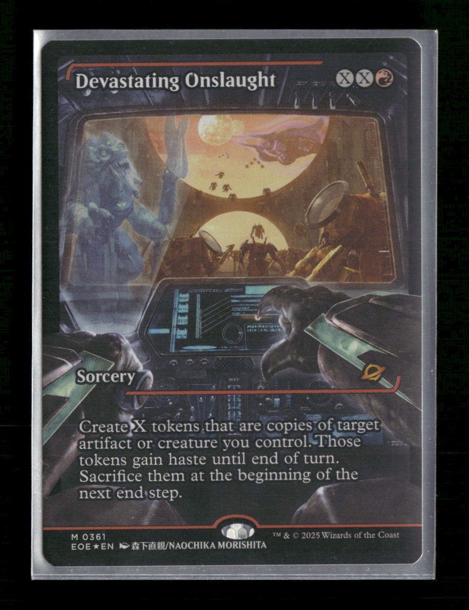 Edge of Eternities Devastating Onslaught (0361) (Showcase) Foil #361