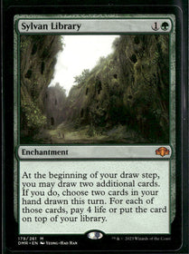 Dominaria Remastered Sylvan Library #179