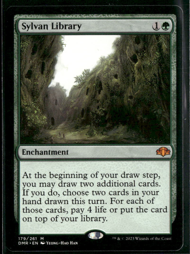 Dominaria Remastered Sylvan Library #179