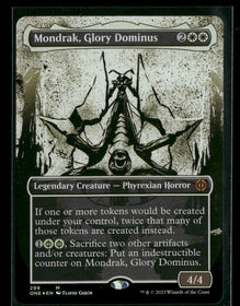 Phyrexia: All Will Be One Mondrak, Glory Dominus (Showcase) Foil #299