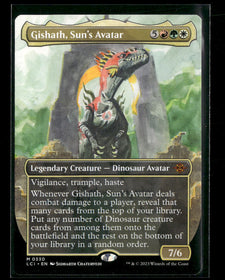 The Lost Caverns of Ixalan Gishath, Sun's Avatar (Borderless) #330
