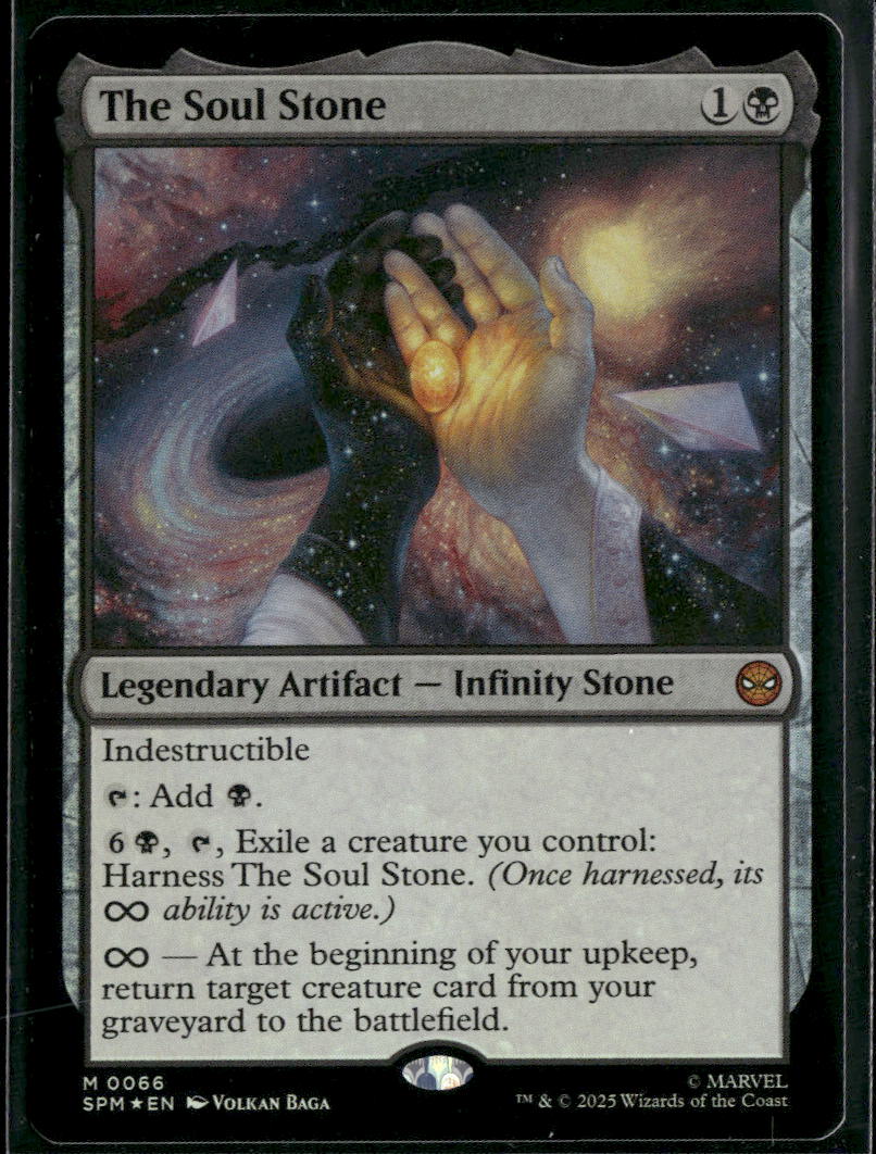 Marvel's Spider-Man The Soul Stone Foil #66