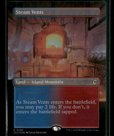 Ravnica: Clue Edition Steam Vents (Borderless) Foil #280