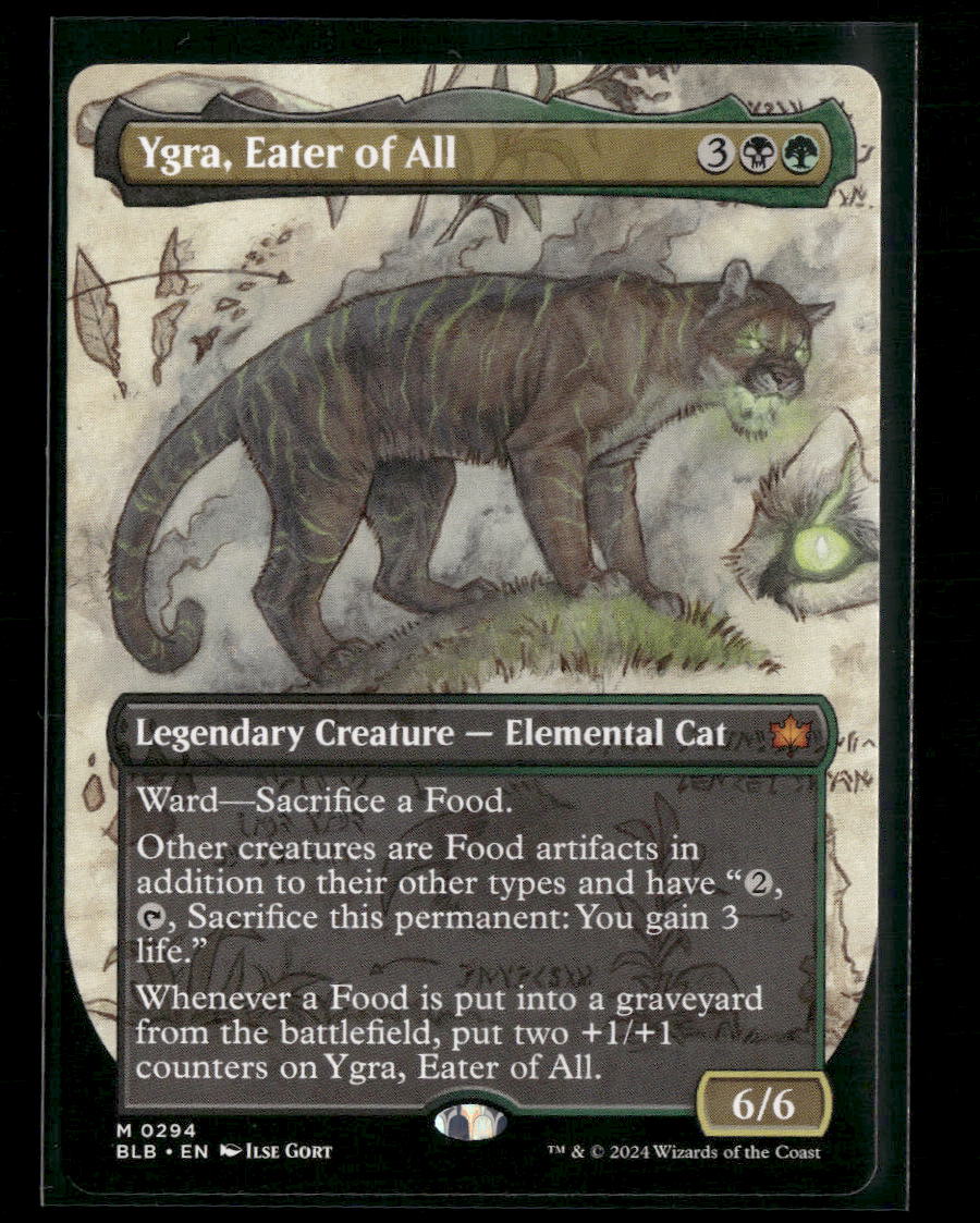 Bloomburrow Ygra, Eater of All (Borderless) #294