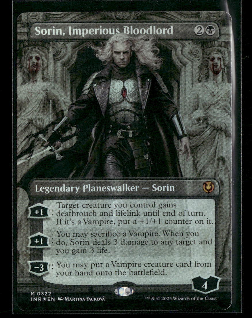 Innistrad Remastered Sorin, Imperious Bloodlord (Borderless) Foil #322