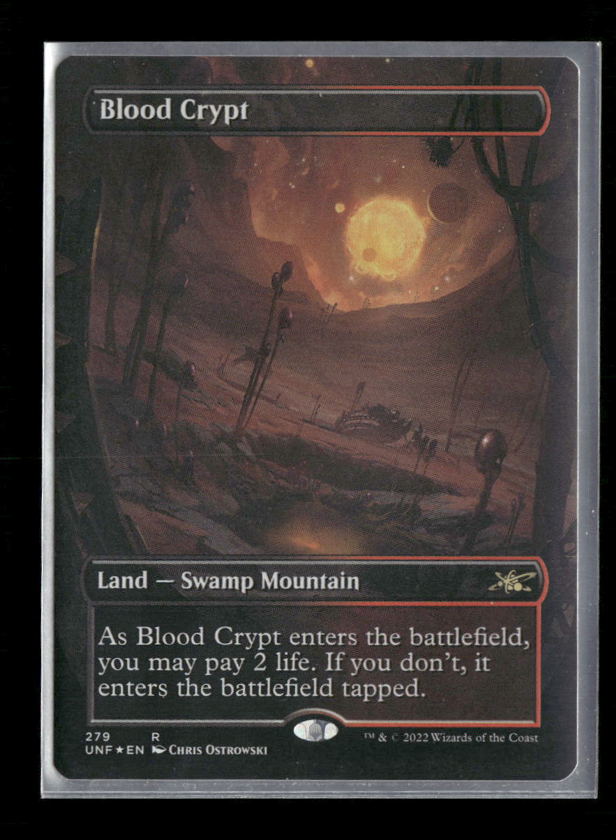 Unfinity Blood Crypt (Borderless) Foil #279