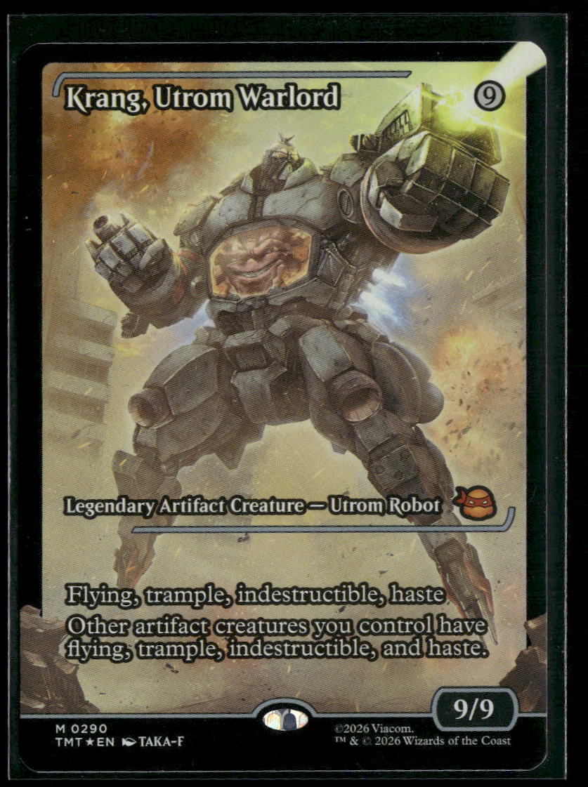 Teenage Mutant Ninja Turtles Krang, Utrom Warlord (Showcase) Foil #290