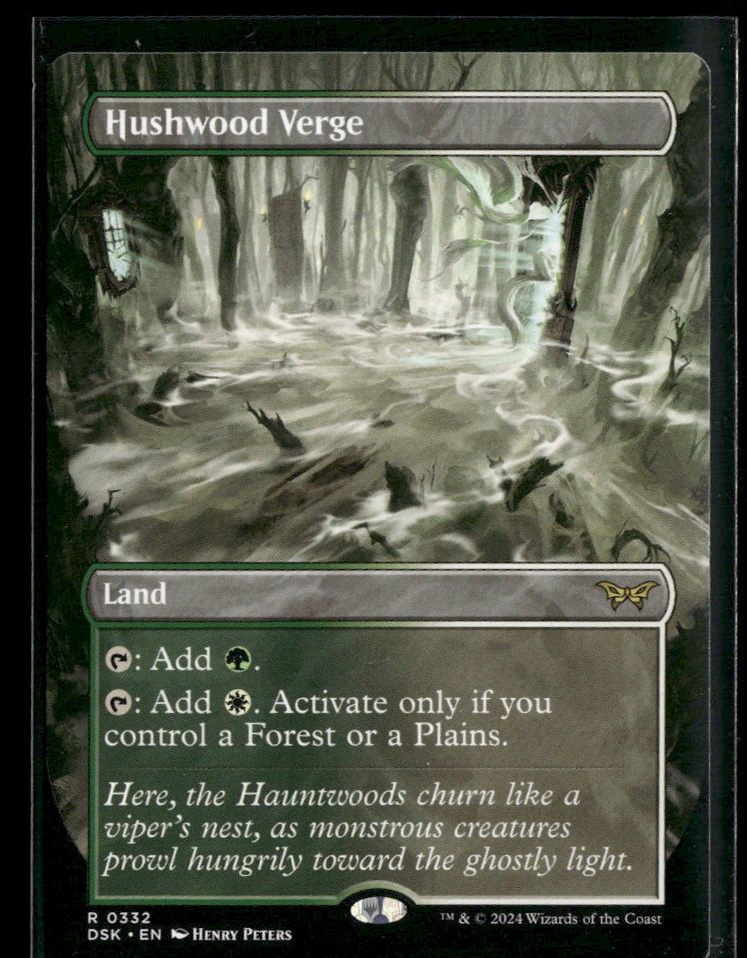 Duskmourn: House of Horror Hushwood Verge (Borderless) #332