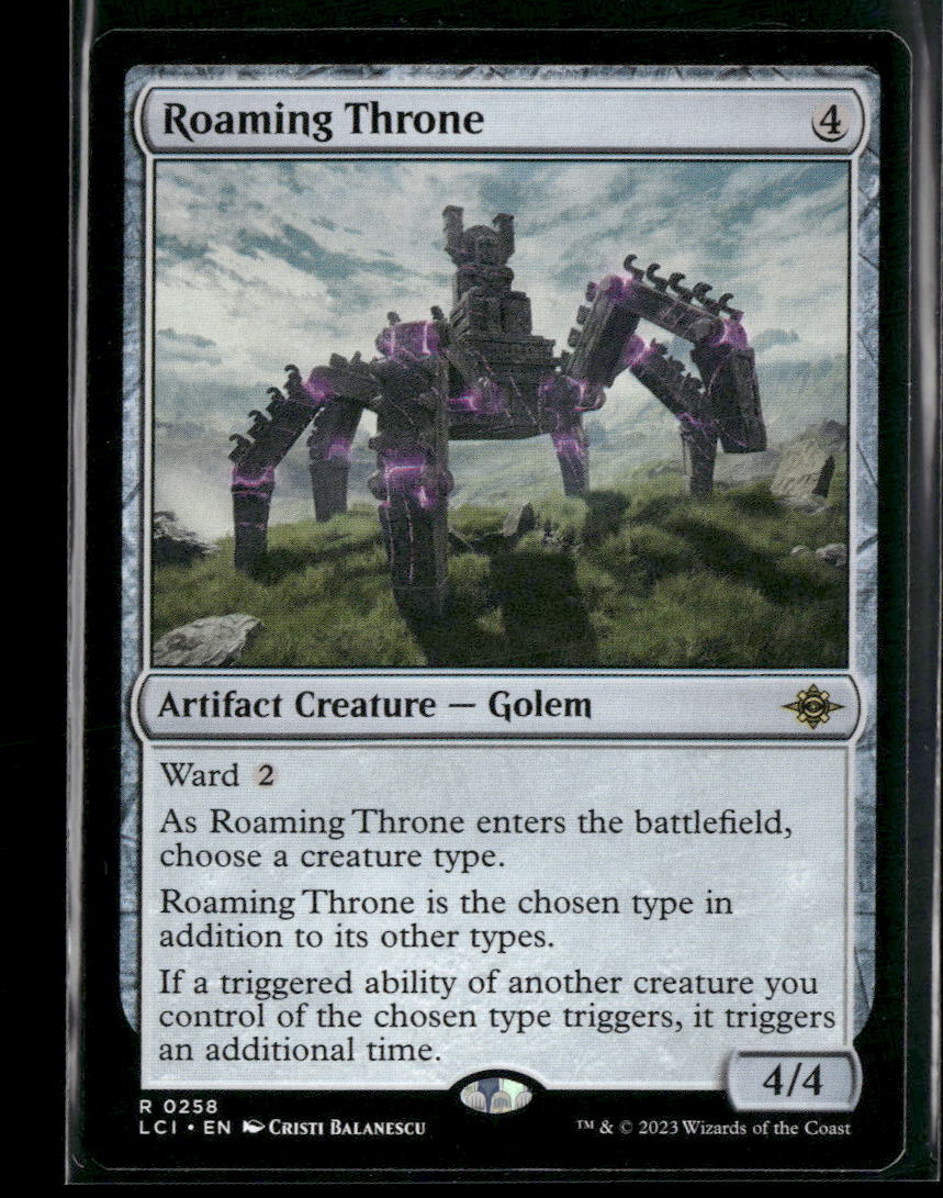 The Lost Caverns of Ixalan Roaming Throne #258