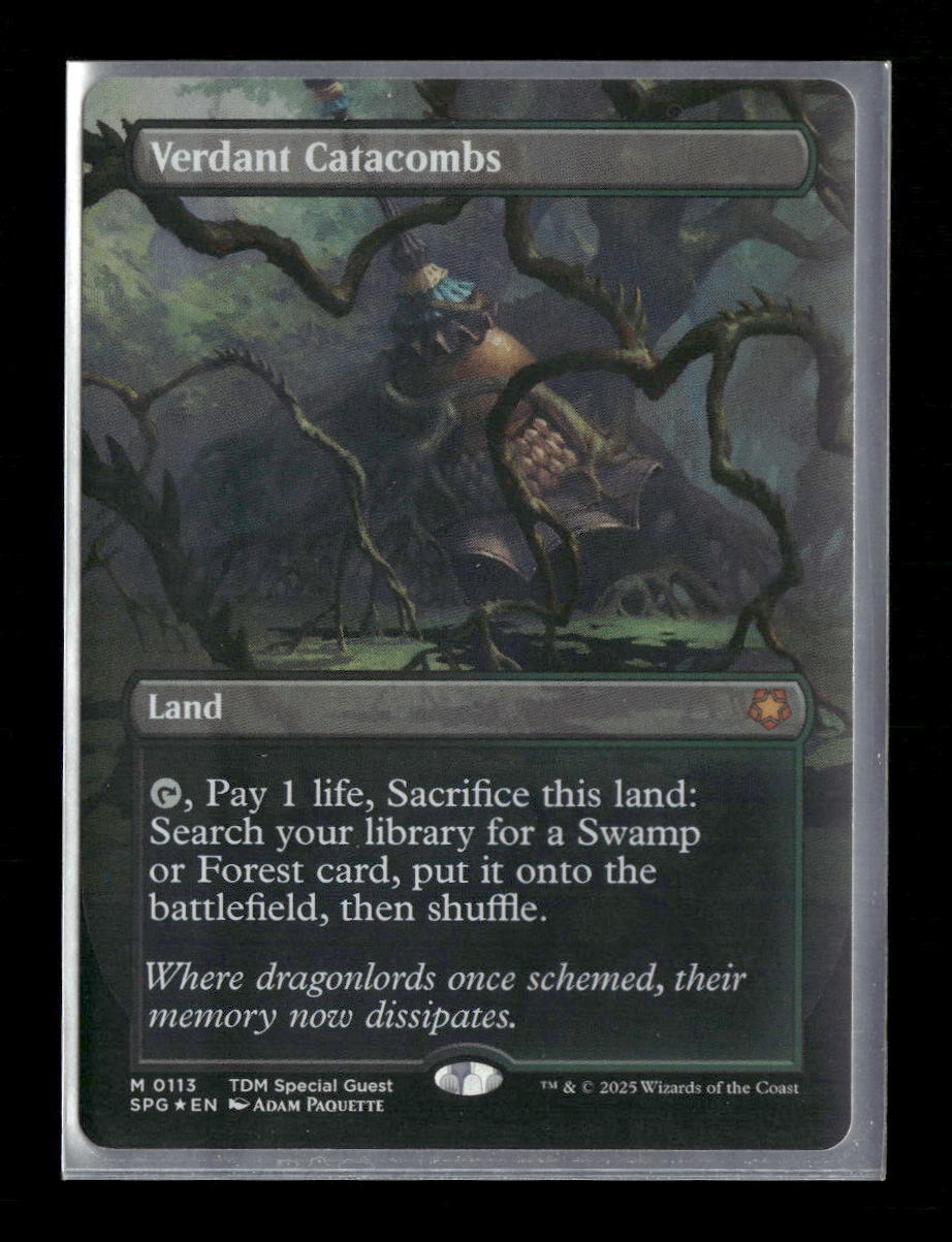 Special Guests Verdant Catacombs (Borderless) Foil #113