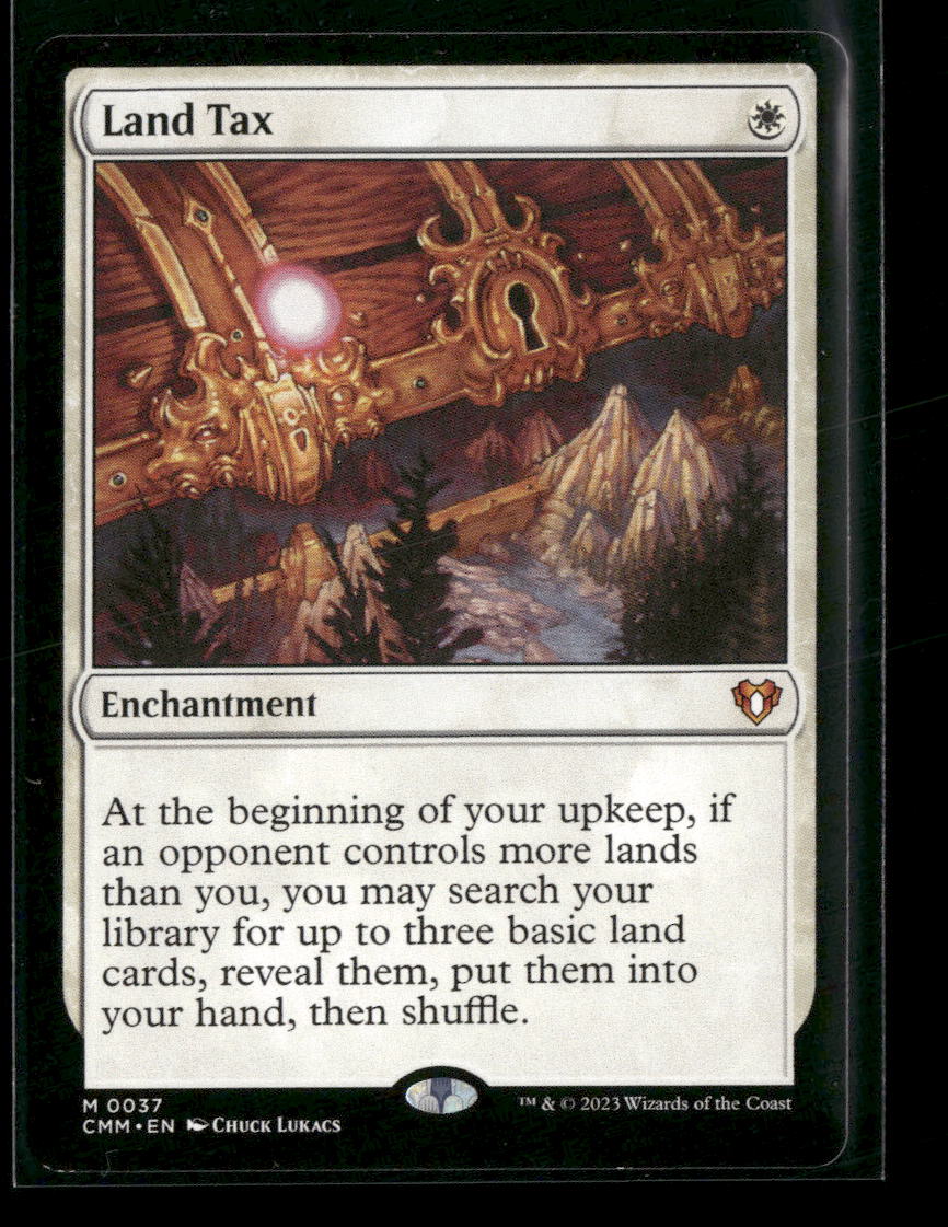 Commander Masters Land Tax #37