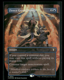 Commander Masters Fierce Guardianship (Borderless) Foil #694