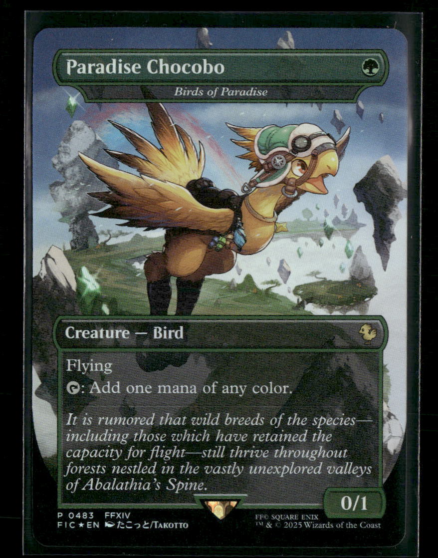 Commander: FINAL FANTASY Paradise Chocobo Foil #483