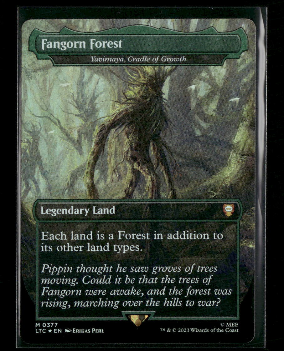 Commander: The Lord of the Rings: Tales of Middle-earth Fangorn Forest Foil #377