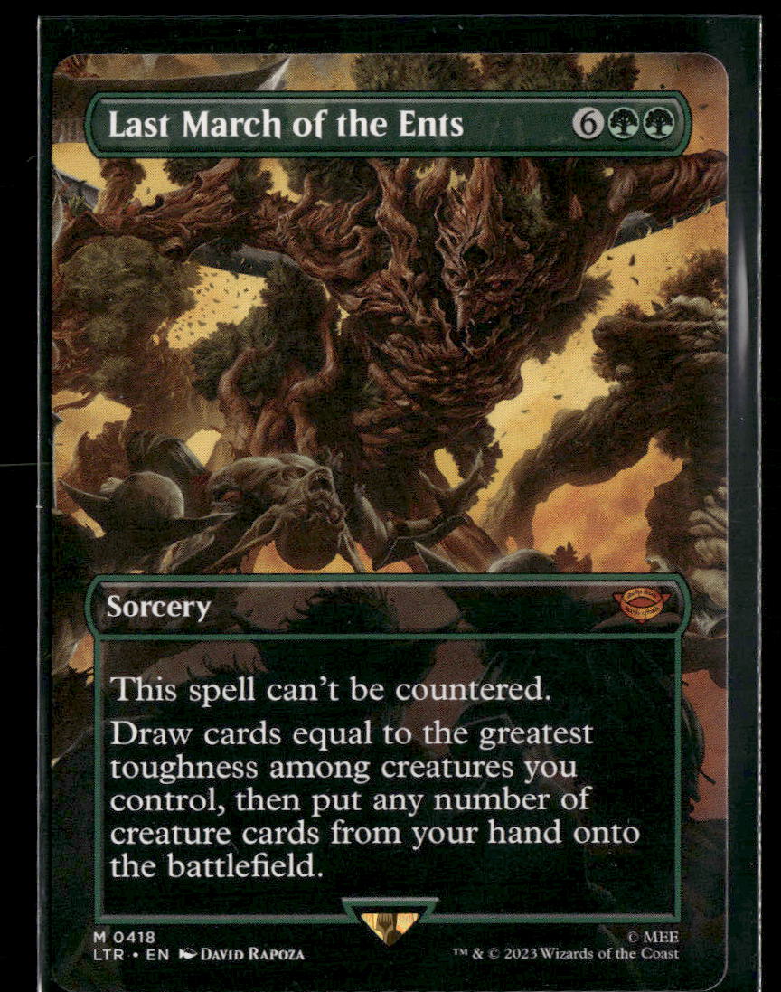 Universe Beyond: The Lord of the Rings Last March of the Ents (Borderless) #418