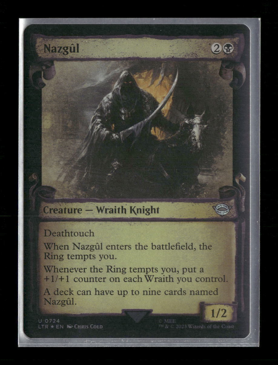 Universes Beyond: The Lord of the Rings Nazgul (0724) (Showcase Scrolls) #724
