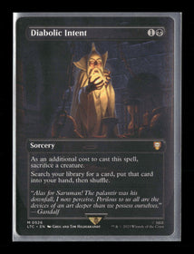 Commander: The Lord of the Rings Diabolic Intent (Borderless) #526