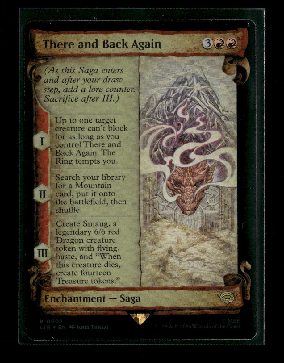 UB: The Lord of the Rings There and Back Again (Showcase Scrolls) #602