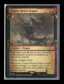 Commander: The Lord of the Rings Cavern-Hoard Dragon (Showcase Scrolls) #433