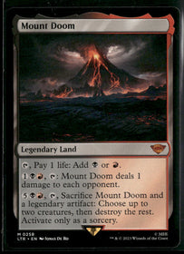Universes Beyond: The Lord of the Rings: Tales of Middle-earth Mount Doom #258