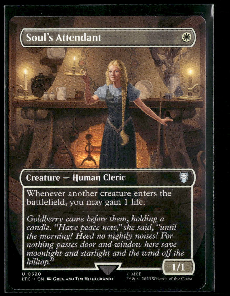 Commander: The Lord of the Rings Soul's Attendant (Borderless) #520