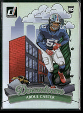 2025 Donruss Downtown! Abdul Carter #20 (Damaged)