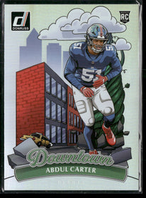 2025 Donruss Downtown! Abdul Carter #20 (Damaged)
