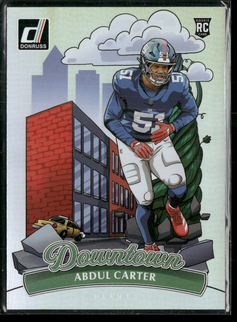 2025 Donruss Downtown! Abdul Carter #20 (Damaged)