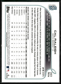 2022 Topps Gold Star Cal Raleigh  Rookie #277