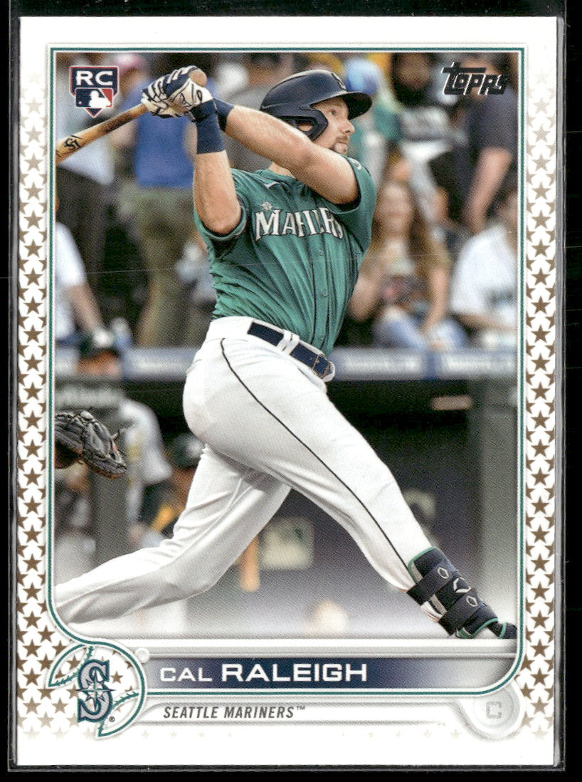 2022 Topps Gold Star Cal Raleigh  Rookie #277