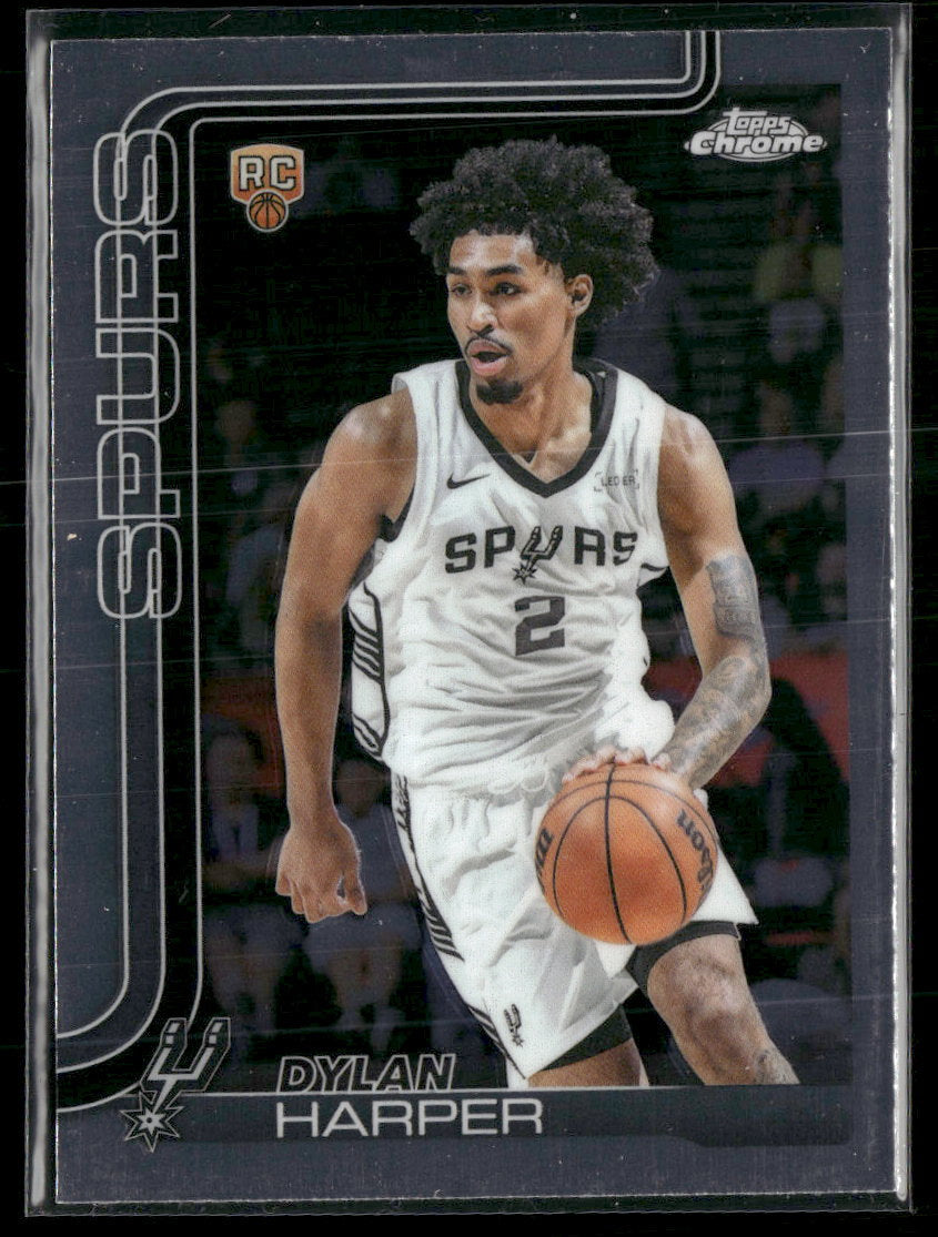2025-26 Topps Chrome Dylan Harper Rookie #252