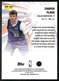 2025-26 Topps Power Players Cooper Flagg #PP-16
